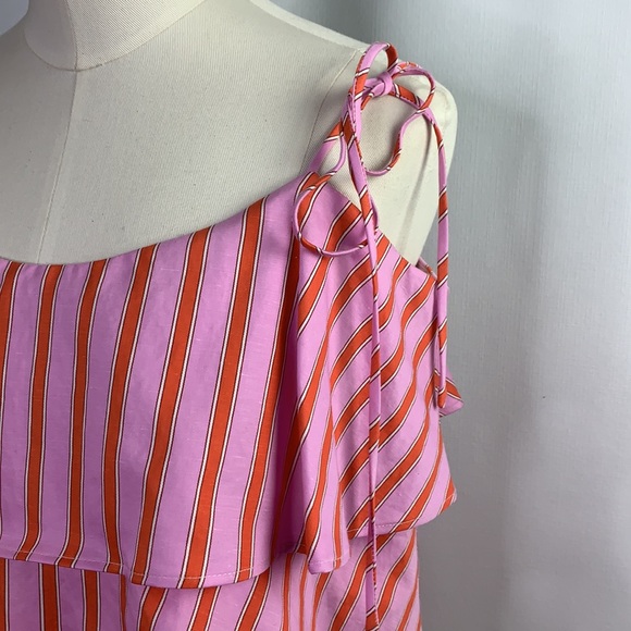 M.D.S. Stripes 4 Tiered Cami Top - Picture 2 of 5